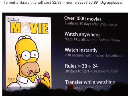 iTune Movies