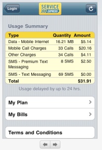 iPhone Billing App iPhone Billing App