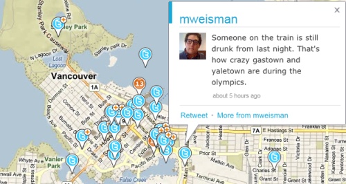 Twitter Map Twitter Map