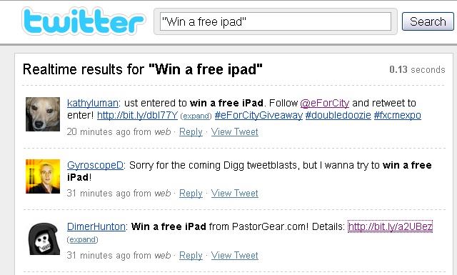 win an new iPad win an new iPad
